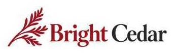 Bright Cedar logo